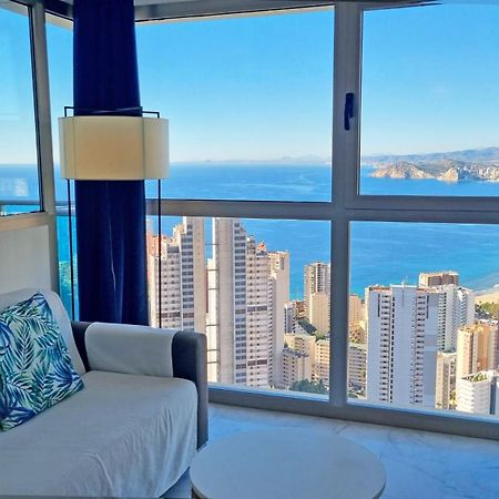 Highrise Apartment With Private Terrace & Sea Views - 34Th Floor 貝尼多姆 外观 照片