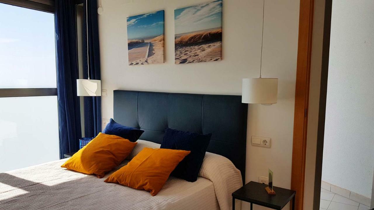 Highrise Apartment With Private Terrace & Sea Views - 34Th Floor 貝尼多姆 外观 照片